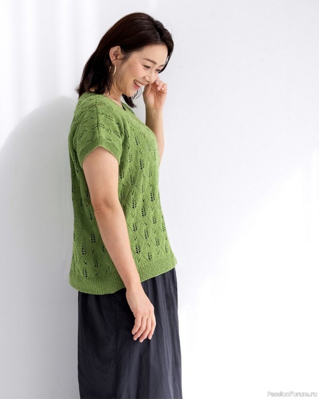 Вязаные модели в журнале «Knit Ange - Summer 2024»