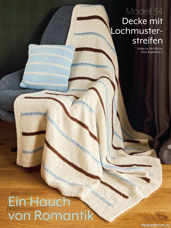 Вязаные модели в журнале «Verena Spezial V224 2025 - Cosy Home»