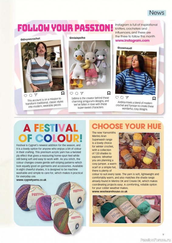 Вязаные проекты крючком в журнале &laquo;Crochet Now №129 2026&raquo;