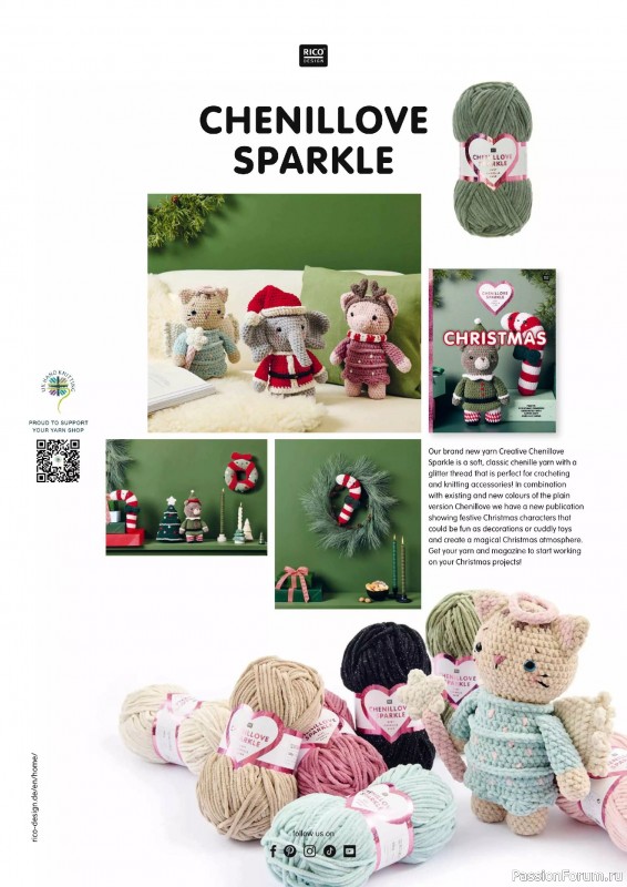 Вязаные проекты крючком в журнале «Simply Crochet №169 2025»