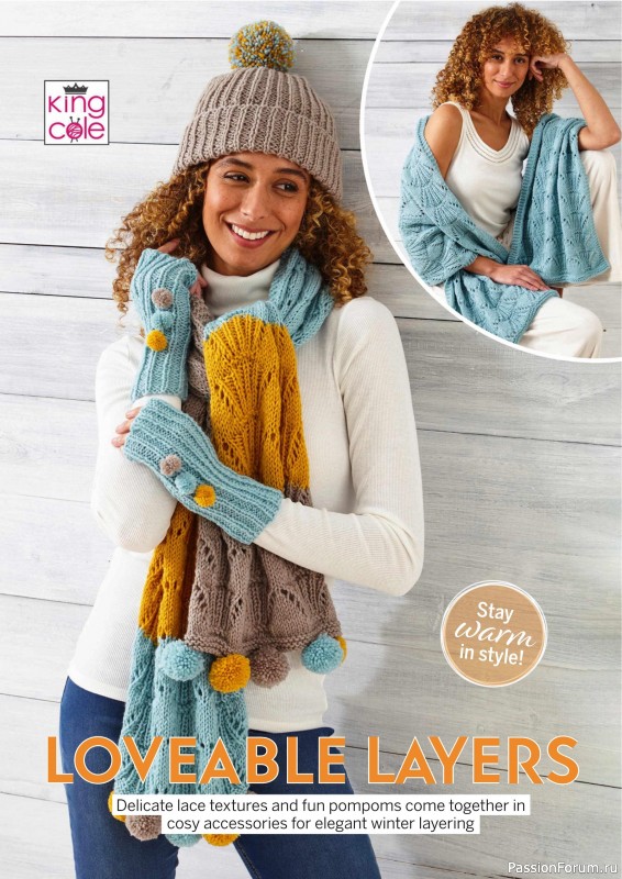 Вязаные проекты крючком в журнале «Simply Knitting №267 2025»