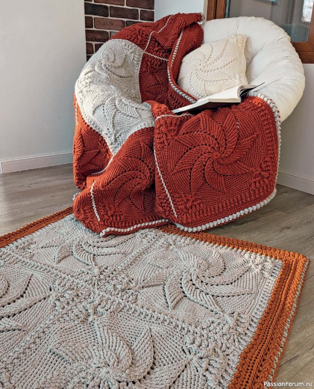 Вязаные проекты в книге &laquo;Ажурное вязание крючком&raquo;