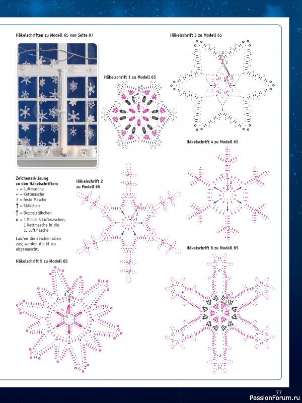 Вязаные проекты в журнале «Meine Hakelwelt Sonderheft HA145 2025»