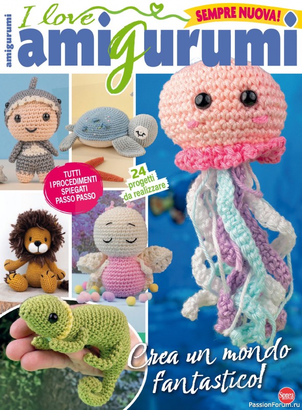 Вязаные проекты крючком в журнале «I Love Amigurumi №33 2026» Вязаные проекты крючком в журнале «I Love Amigurumi №33 2026»