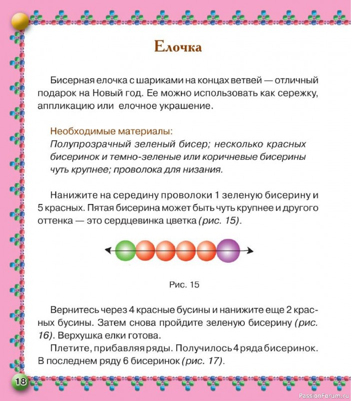 Коллекция проектов для рукодельниц в книге «Бисер. Оригинальные поделки»