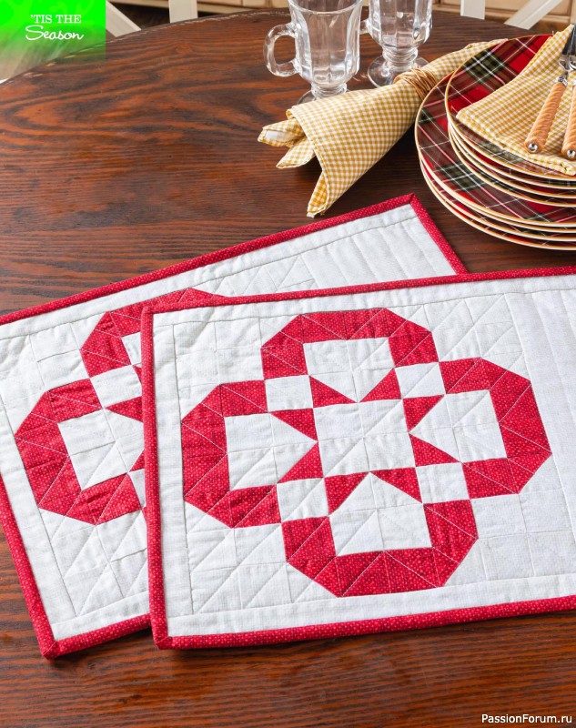 Коллекция проектов для рукодельниц в журнале «Quilter's World - Winter 2025»