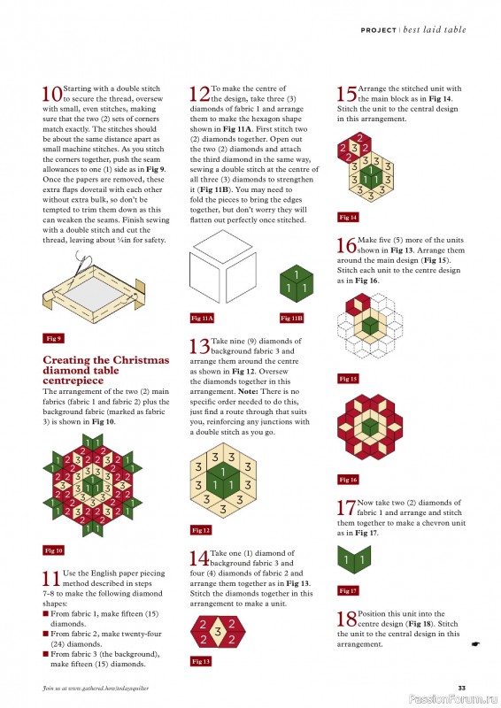 Коллекция проектов для рукодельниц в журнале «Todays Quilter №133 2025»