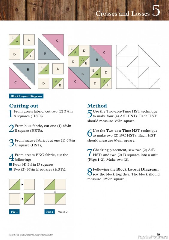 Коллекция проектов для рукодельниц в журнале «Todays Quilter №135 2025»