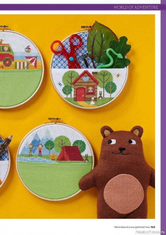 Коллекция вышивки в журнале «Ultimate CrossStitch Collection - Contemporary 2026»