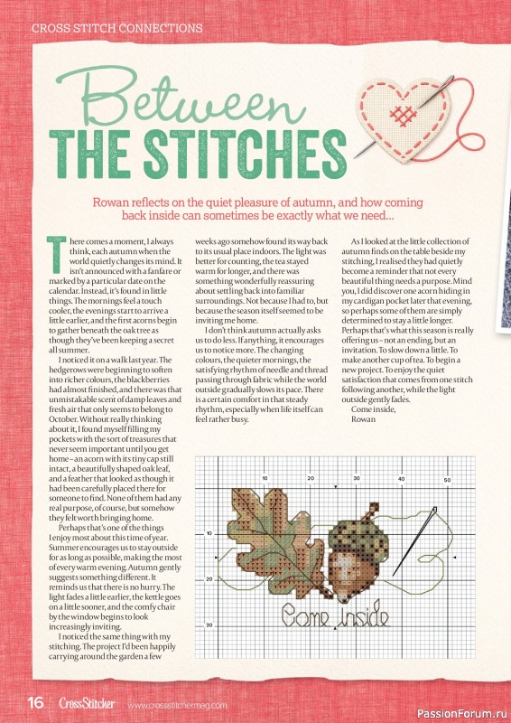 Коллекция вышивки в журнале «CrossStitcher №440 2026»