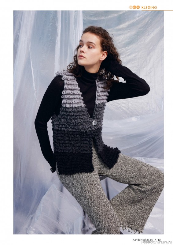 Вязаные проекты крючком в журнале &laquo;Aan de Haak №66 2025&raquo;