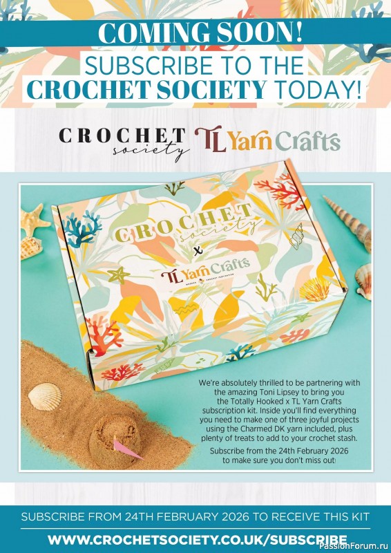 Вязаные проекты крючком в журнале &laquo;Crochet Now №129 2026&raquo;