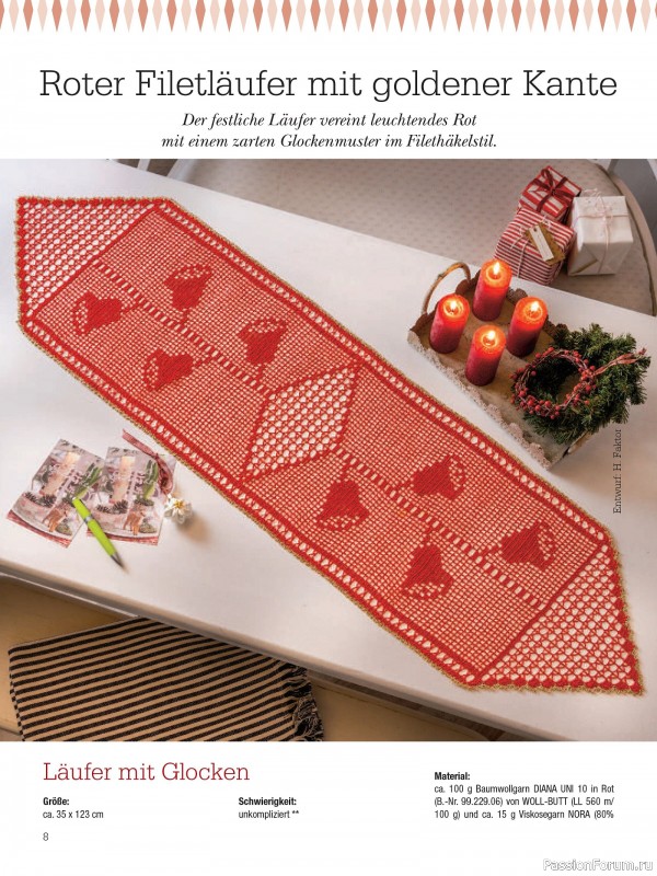 Вязаные проекты крючком в журнале «Dekoratives Hakeln №186 2025»