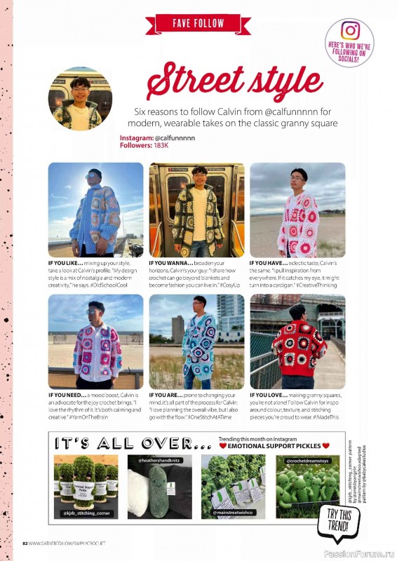 Вязаные проекты крючком в журнале &laquo;Simply Crochet №170 2025&raquo;