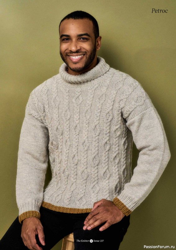 Вязаные проекты спицами в журнале «The Knitter №227 2026»