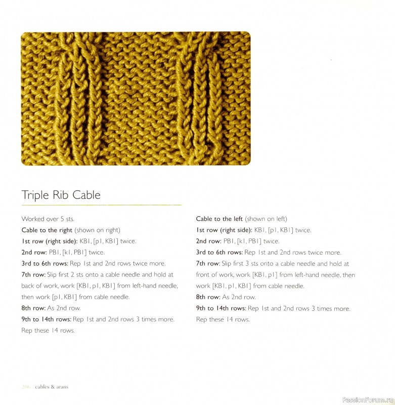 Вязаные проекты в книге «Cables & Aran Stitches-250 to Knit». Продолжение