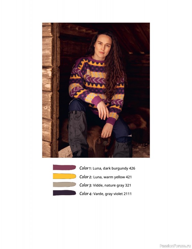 Вязаные проекты в книге «Happy Nordic Knits»