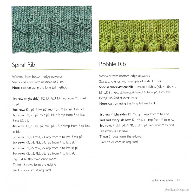 Вязаные проекты в книге &laquo;Knit Edgings & Trims 150 Stitches&raquo;.