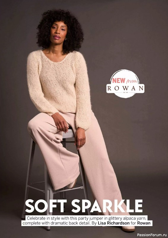 Вязаные проекты в журнале «Simply Knitting №271 2025»