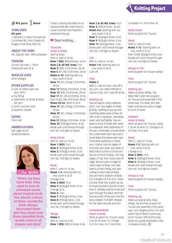 Вязаные проекты в журнале «Your Crochet & Knitting №65 2026»