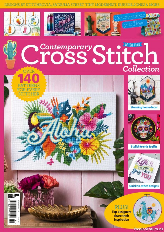Коллекция вышивки в журнале «Ultimate CrossStitch Collection - Contemporary 2026»