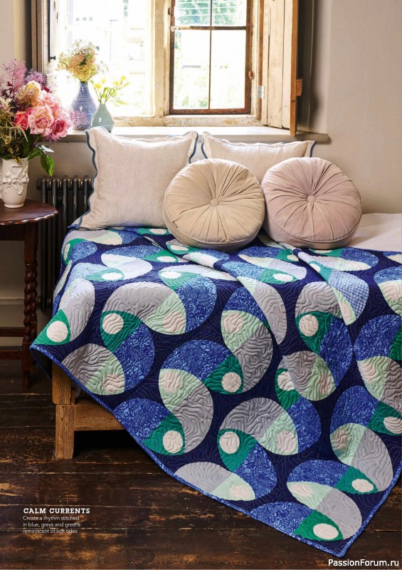 Коллекция проектов для рукодельниц в журнале «Love Patchwork & Quilting №154 2025»