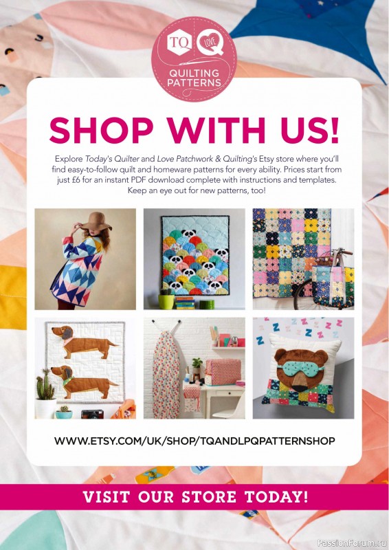 Коллекция проектов для рукодельниц в журнале &laquo;Love Patchwork & Quilting №159 2026&raquo;