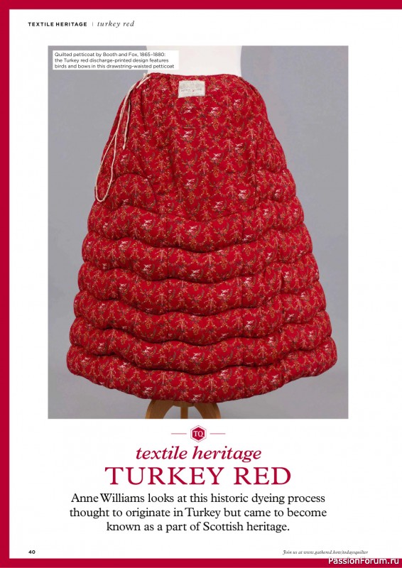 Коллекция проектов для рукодельниц в журнале «Todays Quilter №133 2025»