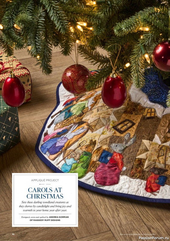 Коллекция проектов для рукодельниц в журнале «Todays Quilter №133 2025»