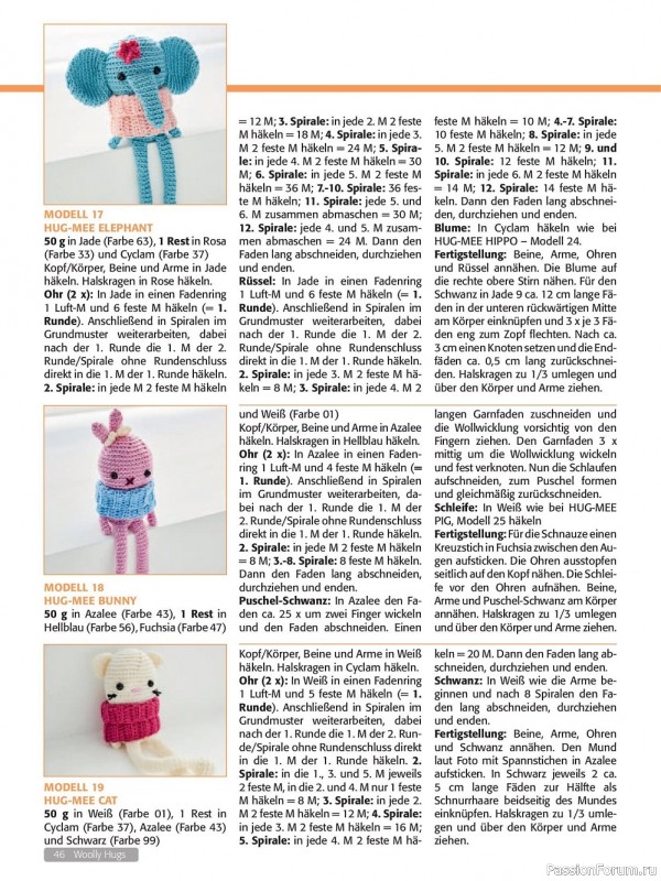 Коллекция проектов крючком и спицами в журнале «Woolly Hugs Maschenwelt №3 2022»