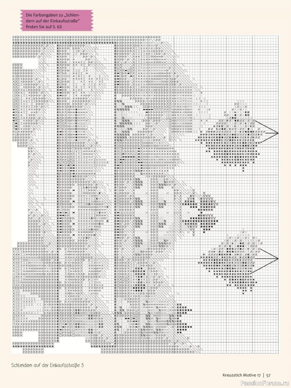 Коллекция вышивки крестиком в журнале «Kreuzstich Motive №17 2017»