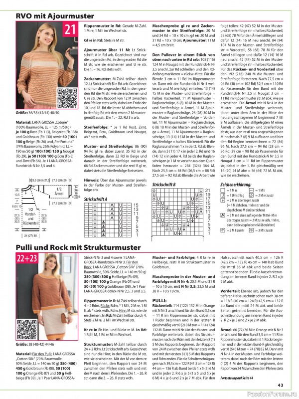 Вязаные модели в журнале &laquo;Sabrina №4 2026 German&raquo;