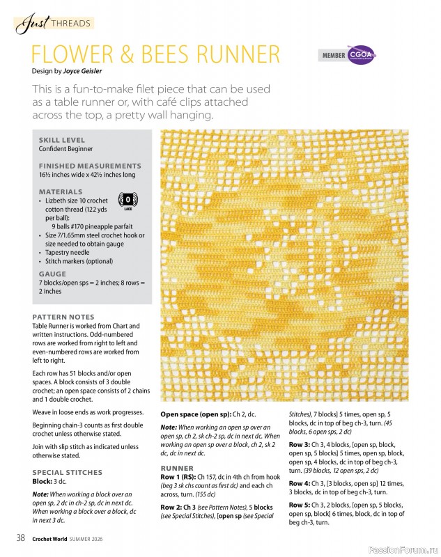 Вязаные проекты крючком в журнале &laquo;Crochet World - Summer 2026&raquo;