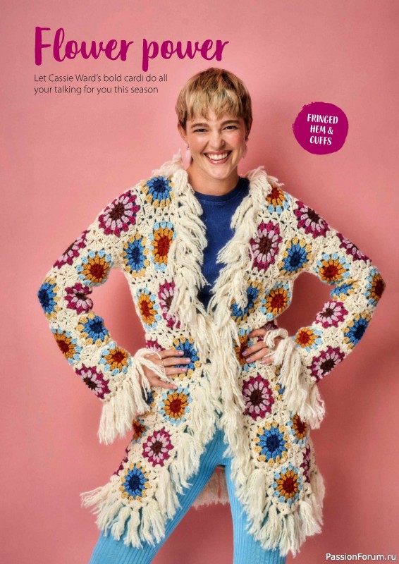 Вязаные проекты крючком в журнале «Simply Crochet №153 2024»