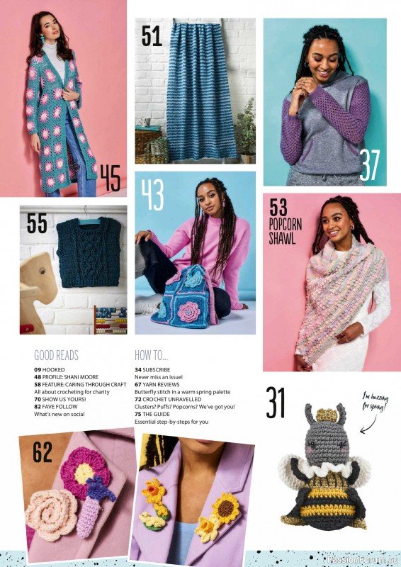 Вязаные проекты крючком в журнале &laquo;Simply Crochet №173 2026&raquo;