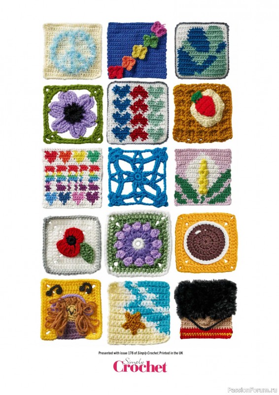 Вязаные проекты крючком в журнале «Simply Crochet №178 2026»