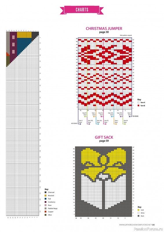 Вязаные проекты крючком в журнале «Your Crochet Christmas - 2025»