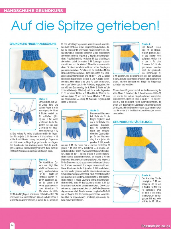 Вязаные проекты спицами в журнале «Hundert Seiten voller Ideen №4 2025»