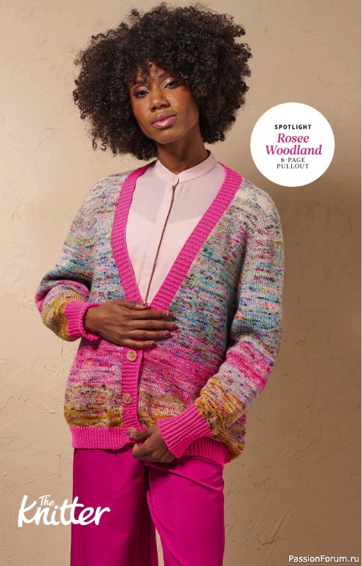 Вязаные проекты спицами в журнале «The Knitter №227 2026»