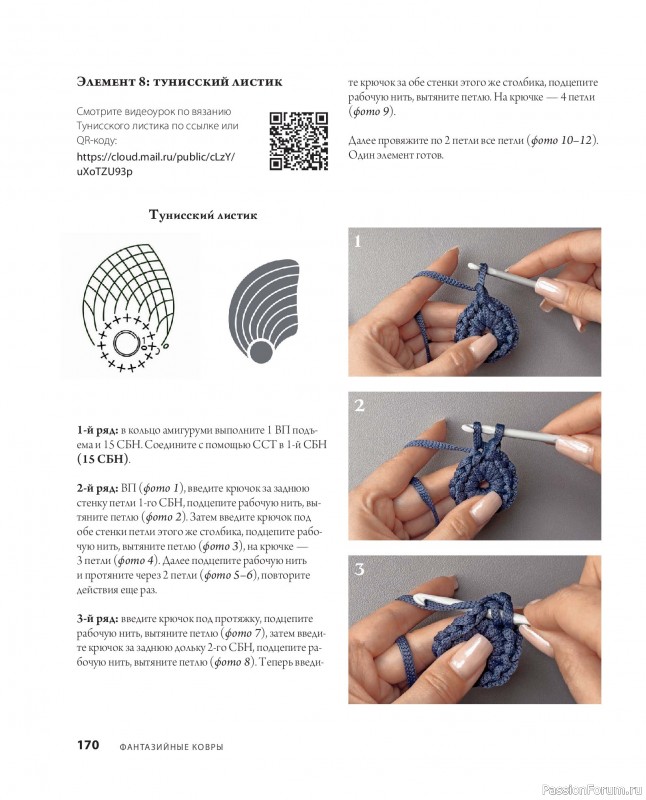 Вязаные проекты в книге «Ажурное вязание крючком». Продолжение