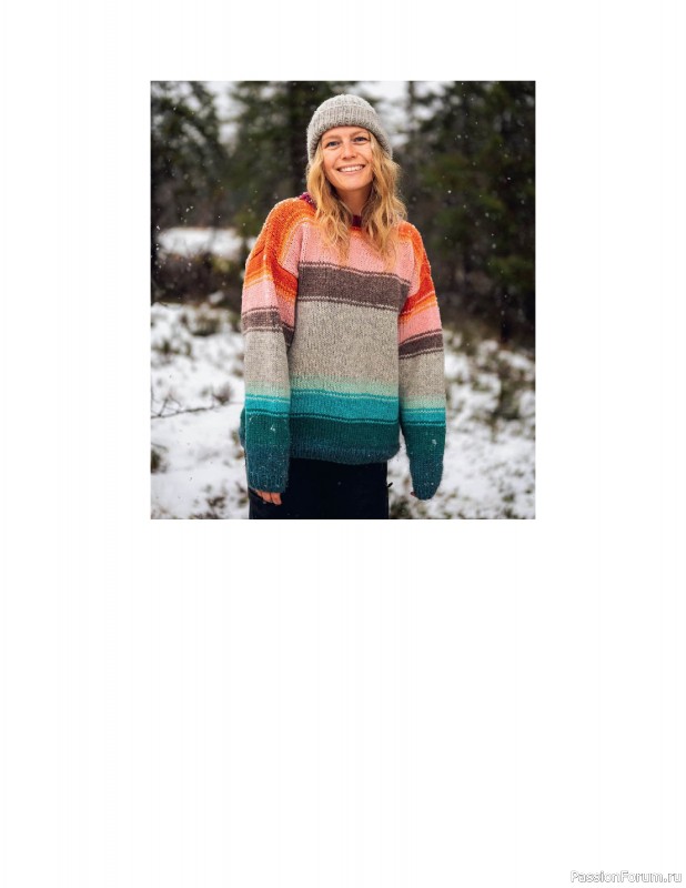 Вязаные проекты в книге «Happy Nordic Knits». Продолжение