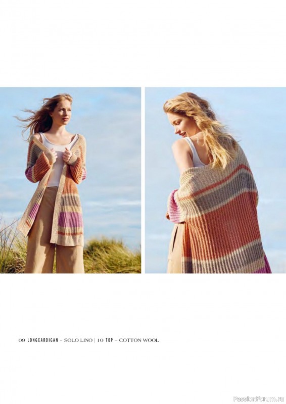 Вязаные проекты в журнале «Lana Grossa - Natural Knits №1 2025»