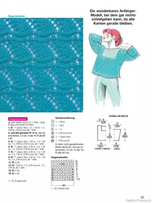 Вязаные проекты в журнале «Meine Strickmode MS114 2023»