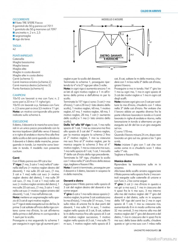 Вязаные проекты в журнале &laquo;Uncinetto Indossato №16 2026&raquo;
