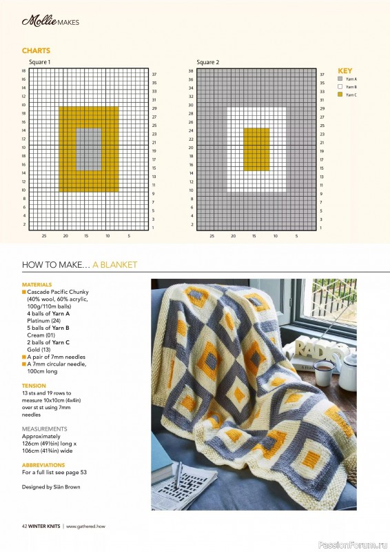 Коллекция проектов для рукодельниц в журнале «Mollie Makes Christmas Crafting – Winter Knits 2025»