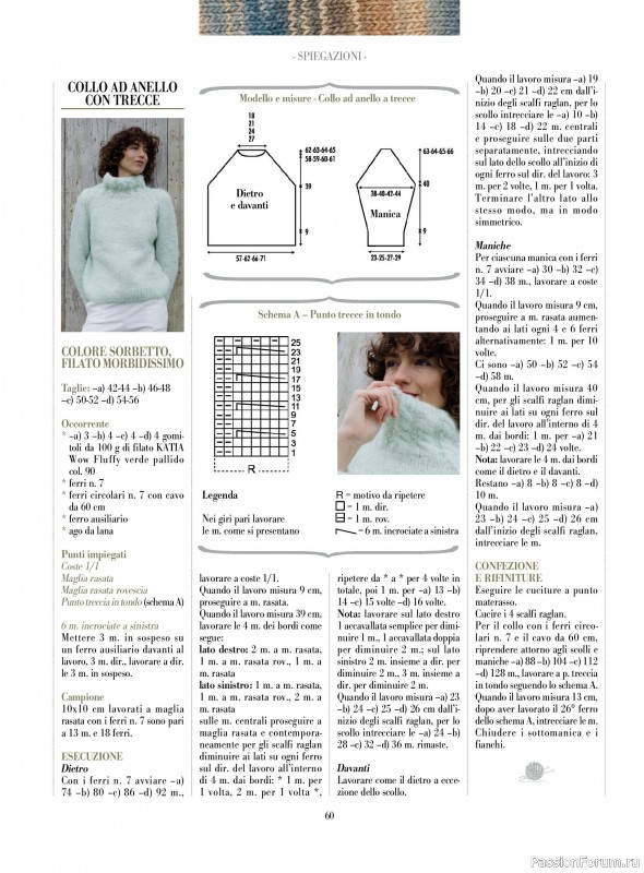 Вязаные модели в журнале «Piu Maglia №50 2025»