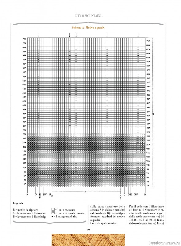Вязаные модели в журнале &laquo;Piu Maglia №51 2025&raquo;