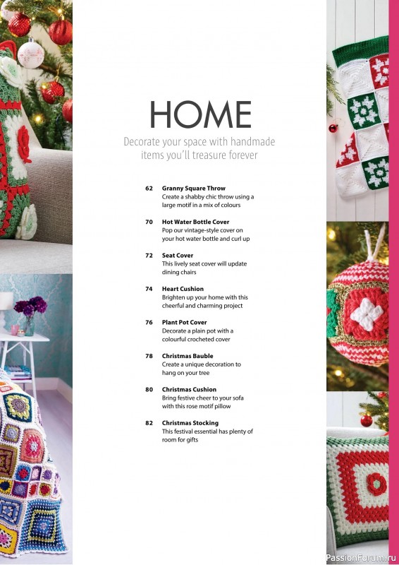 Вязаные проекты крючком в журнале «Crochet Granny Squares - 1st Edition 2025»