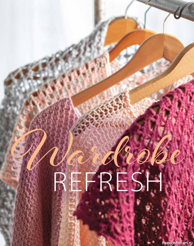 Вязаные проекты крючком в журнале &laquo;Crochet World - Spring 2026&raquo;