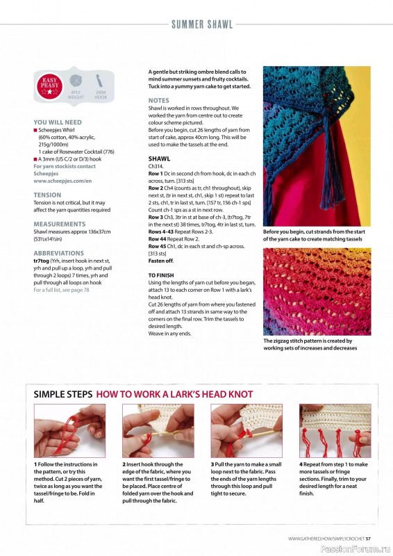 Вязаные проекты крючком в журнале «Simply Crochet №164 2025»